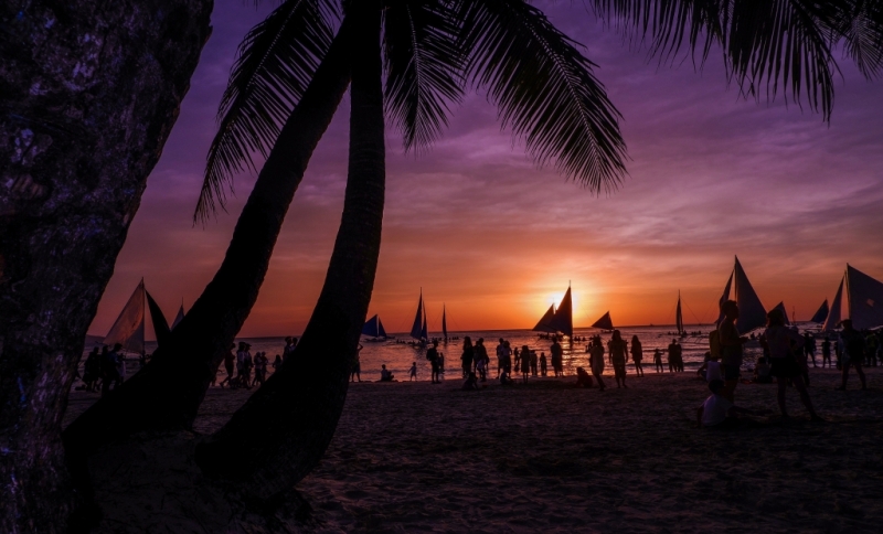 フィリピン留学 Cebu21 - Boracay Coco English-Boracay Beach-15